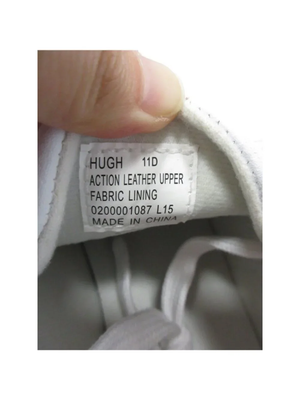 Polo Ralph Lauren Sneakers 11 D Hugh Action Leather Low Top Lace Up